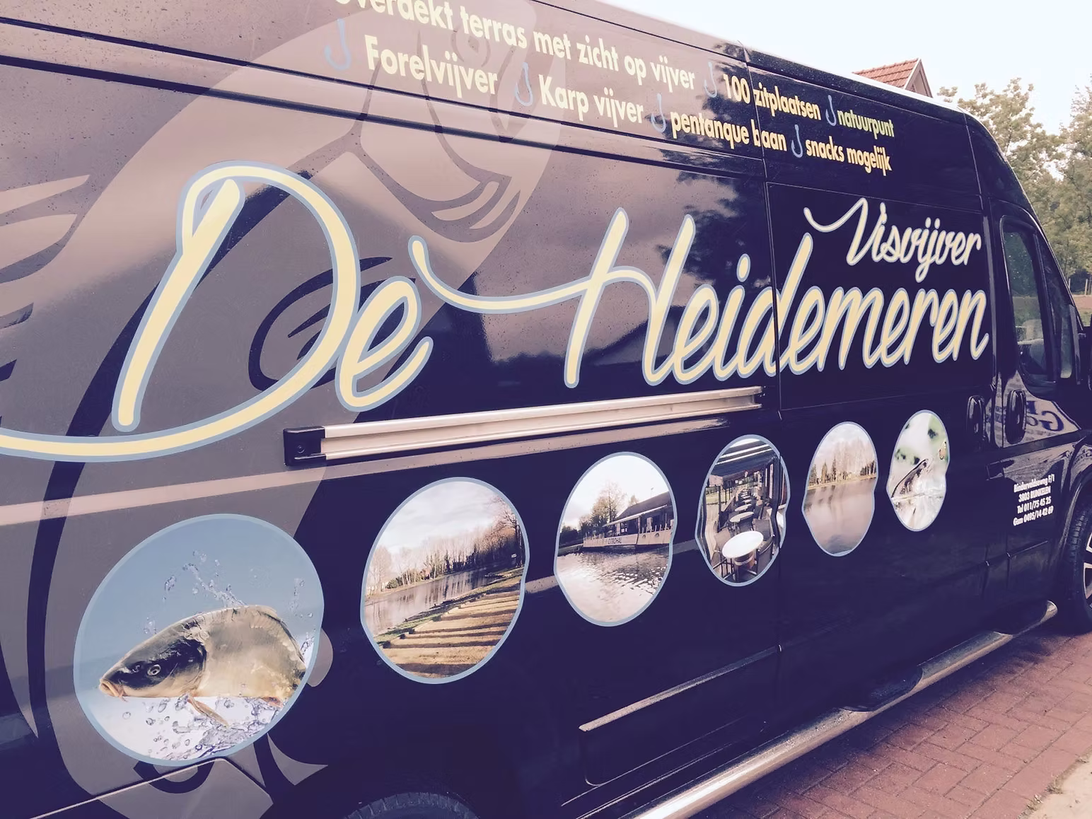 Visvijver De Heidemeren project